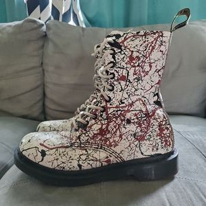 Vintage Dr. Martens Paint Splatter 14610